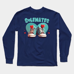 Solemates - Soul Mates Pun Long Sleeve T-Shirt